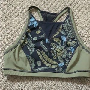Free People active sports bra.